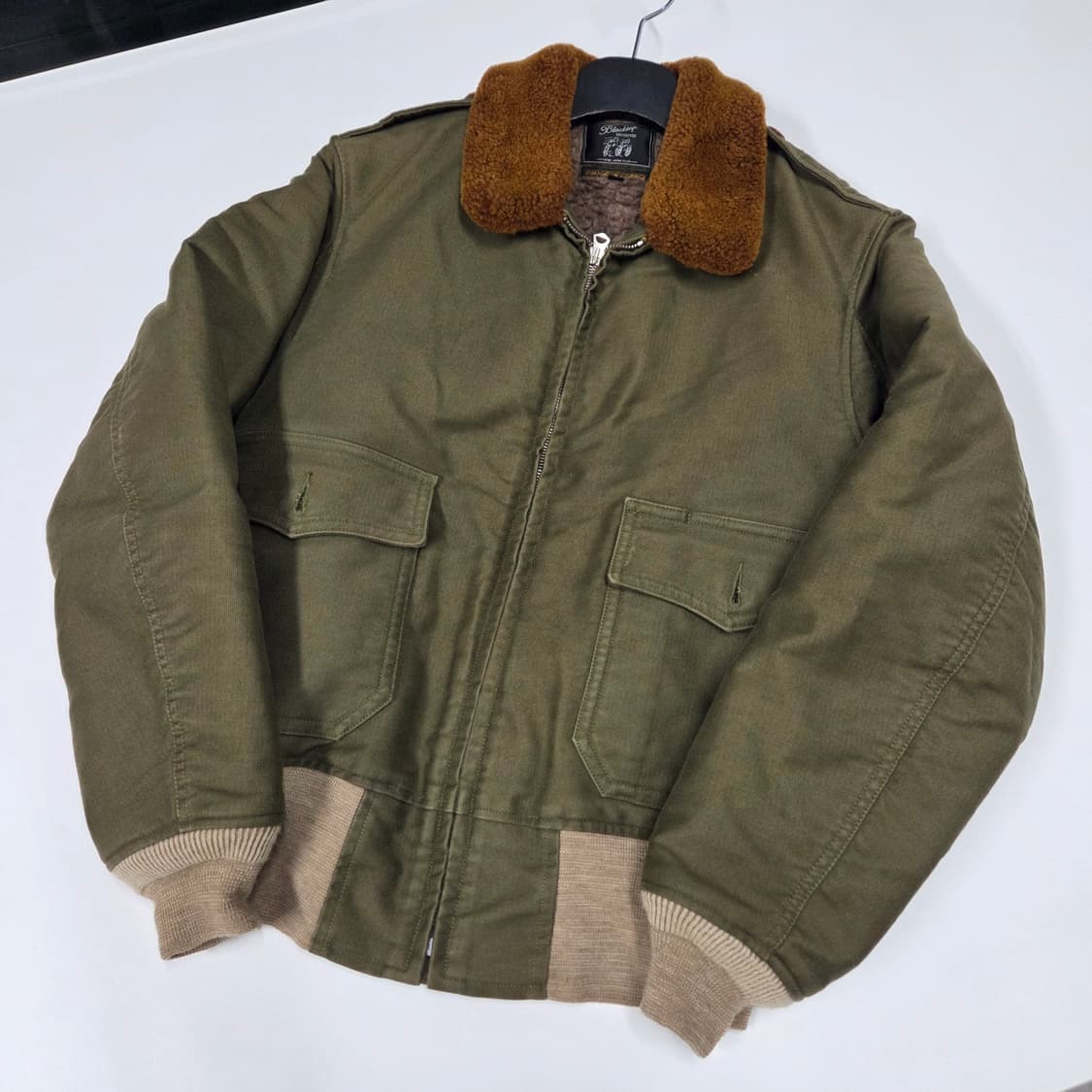 토이즈맥코이 X 블랙 탑 모터싸이클 b-10 플라이트 자켓 (L) 상품이미지2