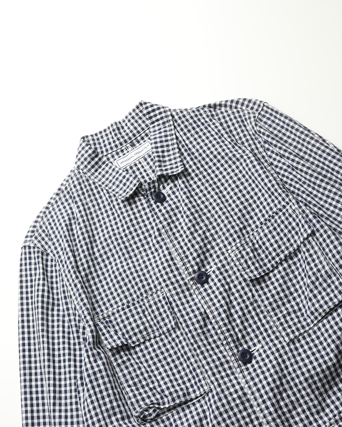 UNIVERSAL PRODUCTS Gingham Shirt Jacket 상품이미지6