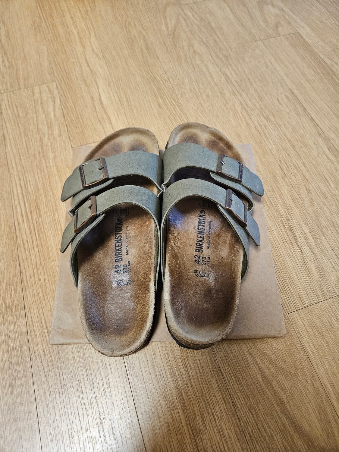 버켄스탁 아리조나 스톤 레귤러 270 상품이미지2