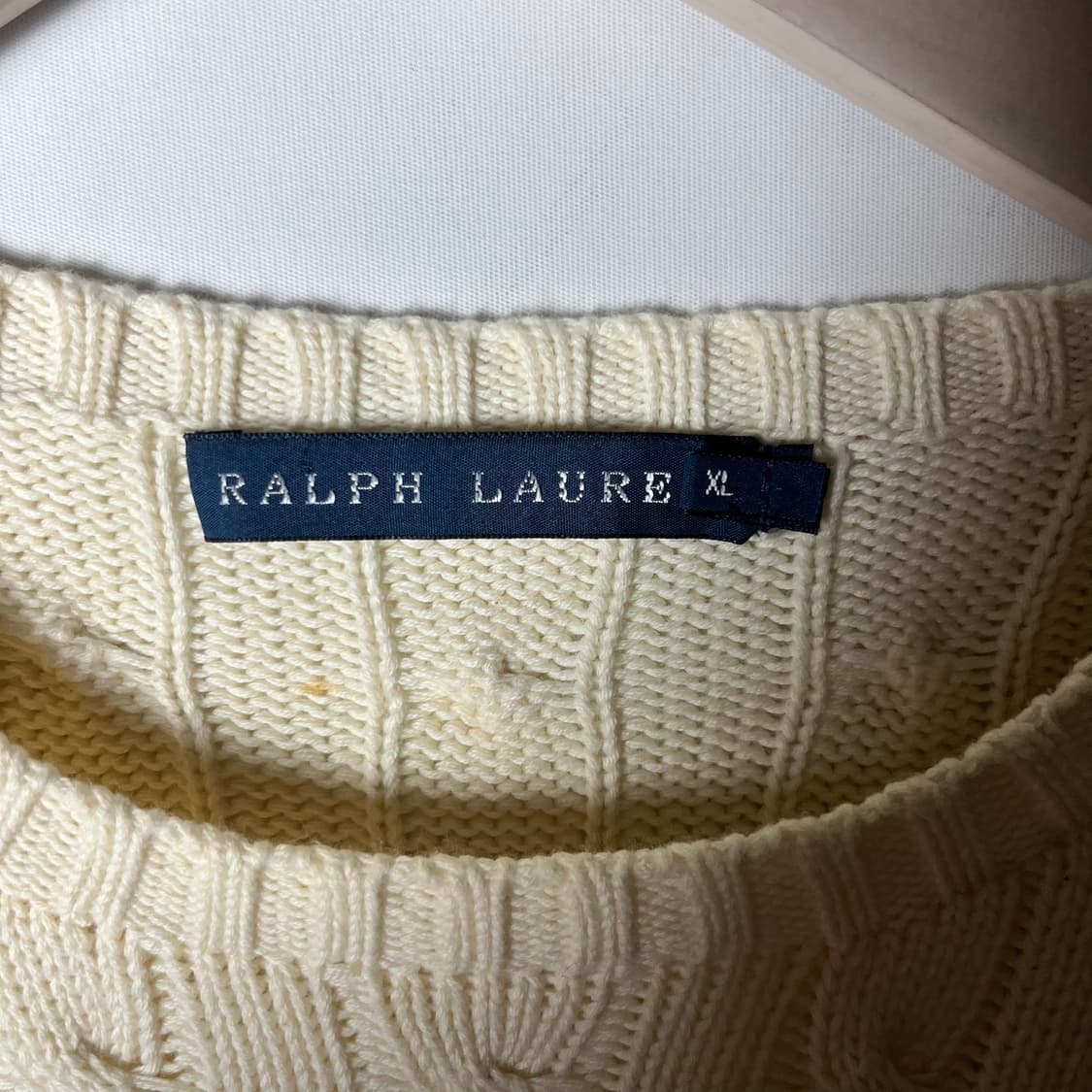 [Ralph Lauren] 폴로랄프로렌 초코포니 꽈배기 니트 상품이미지5