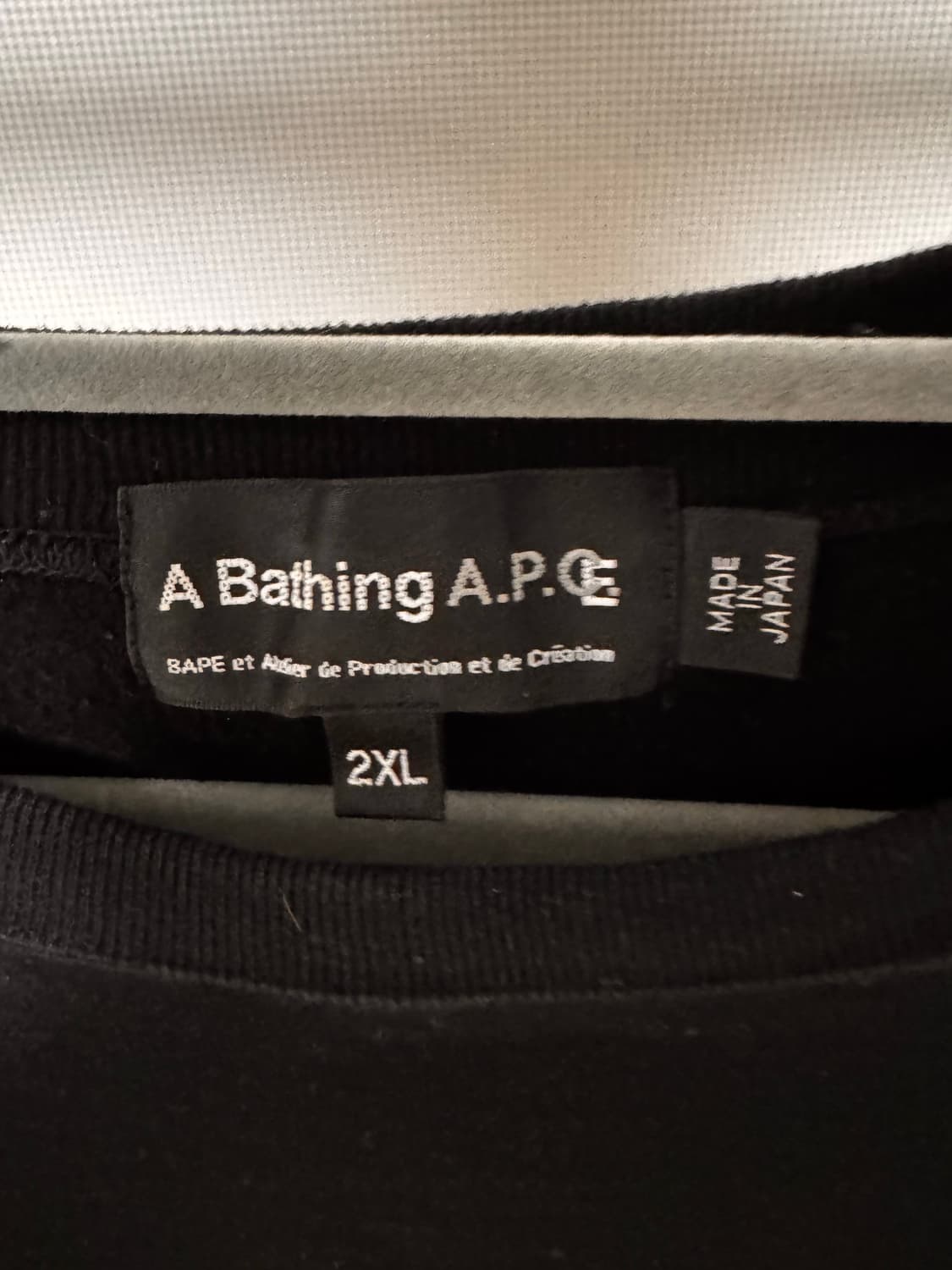 베이프XA.P.C 맨투맨 (2XL) 상품이미지2