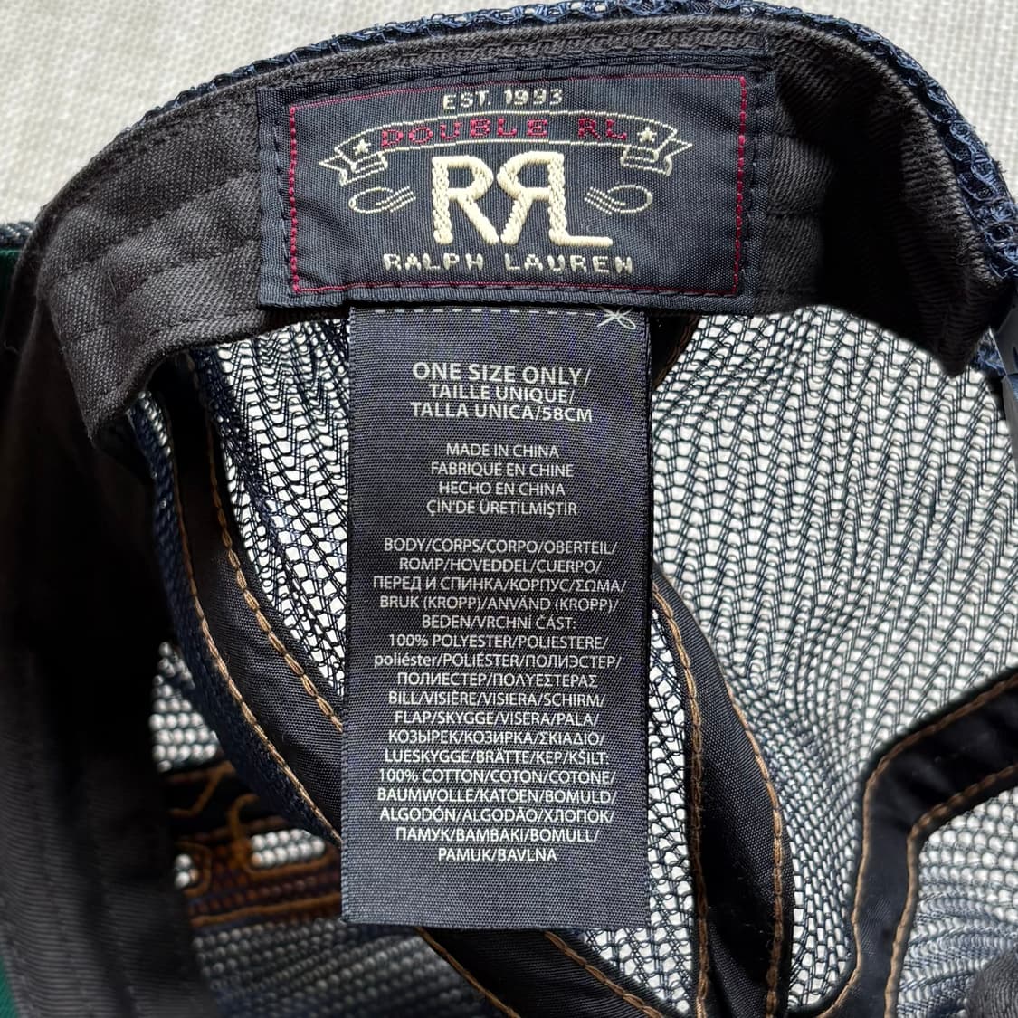 RRL 더블알엘 22fw 메쉬 트러커 캡 상품이미지8