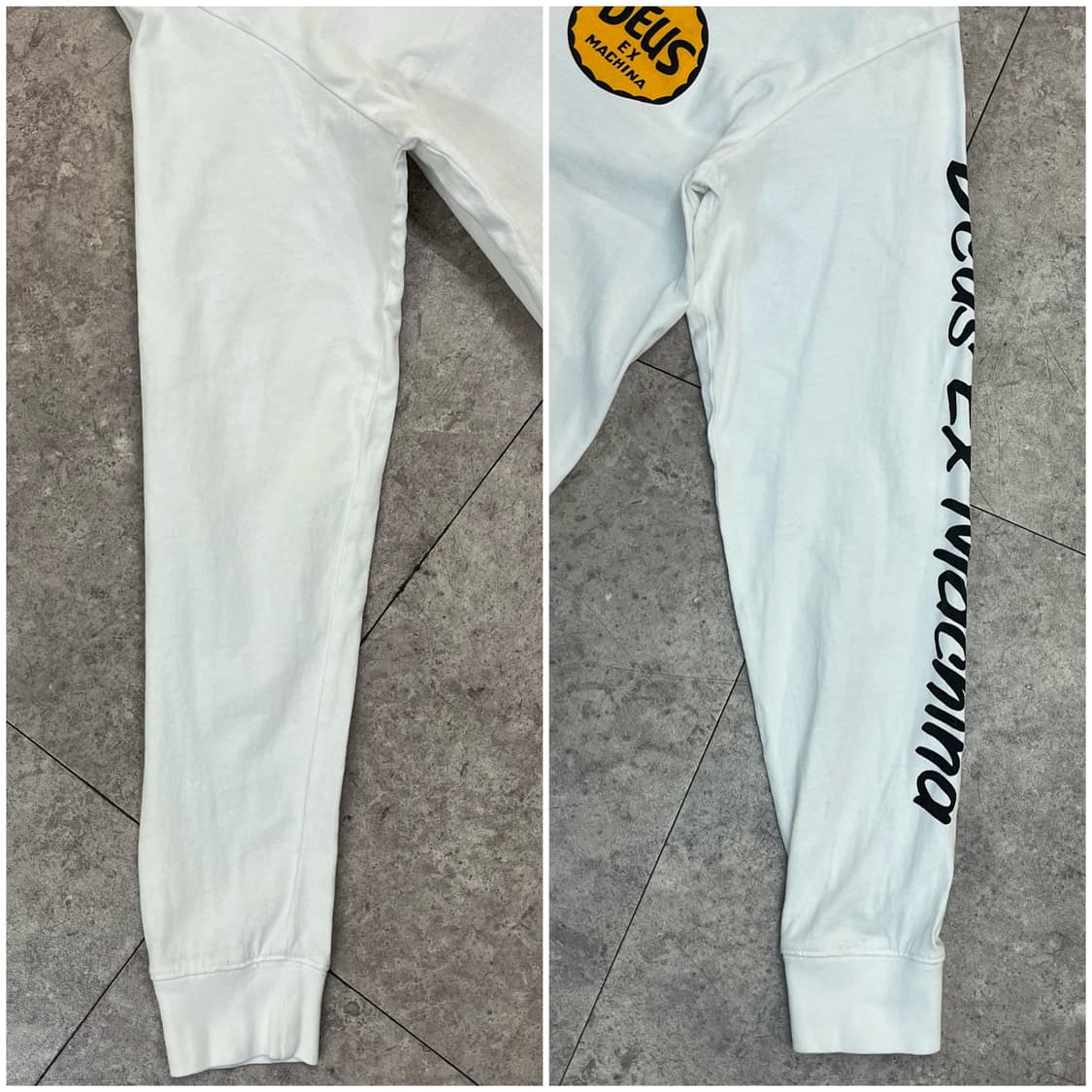 데우스 엑스마키나 프린팅 긴팔티 화이트 M #csz3216 상품이미지7