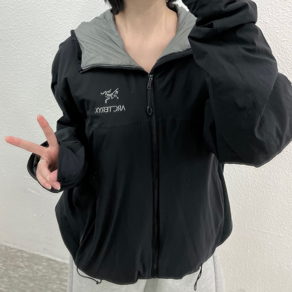 아크테릭스 아톰 LT 바람막이 블랙 XL 상품이미지1