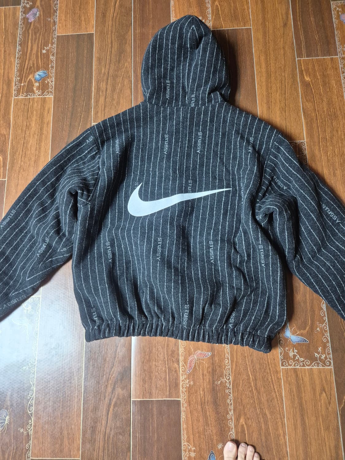 나이키 스투시 NRG 스트라이프 울 자켓 DR4023-010 상품이미지2