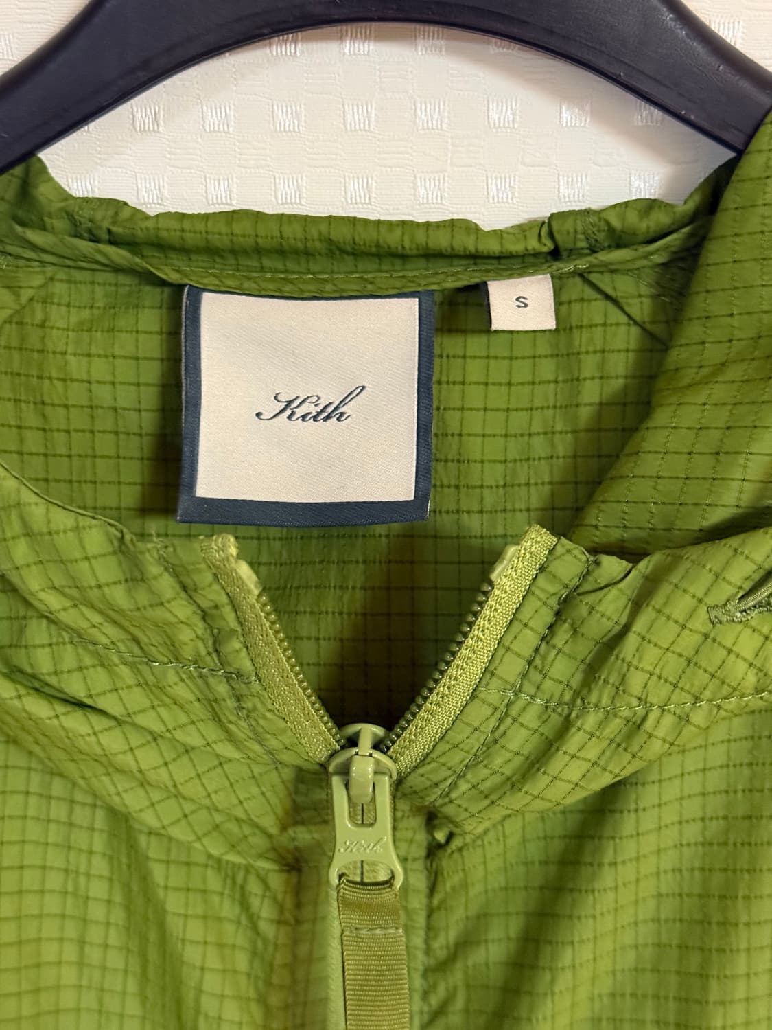 KITH 윈드브레이커 그린 사이즈 S 상품이미지3