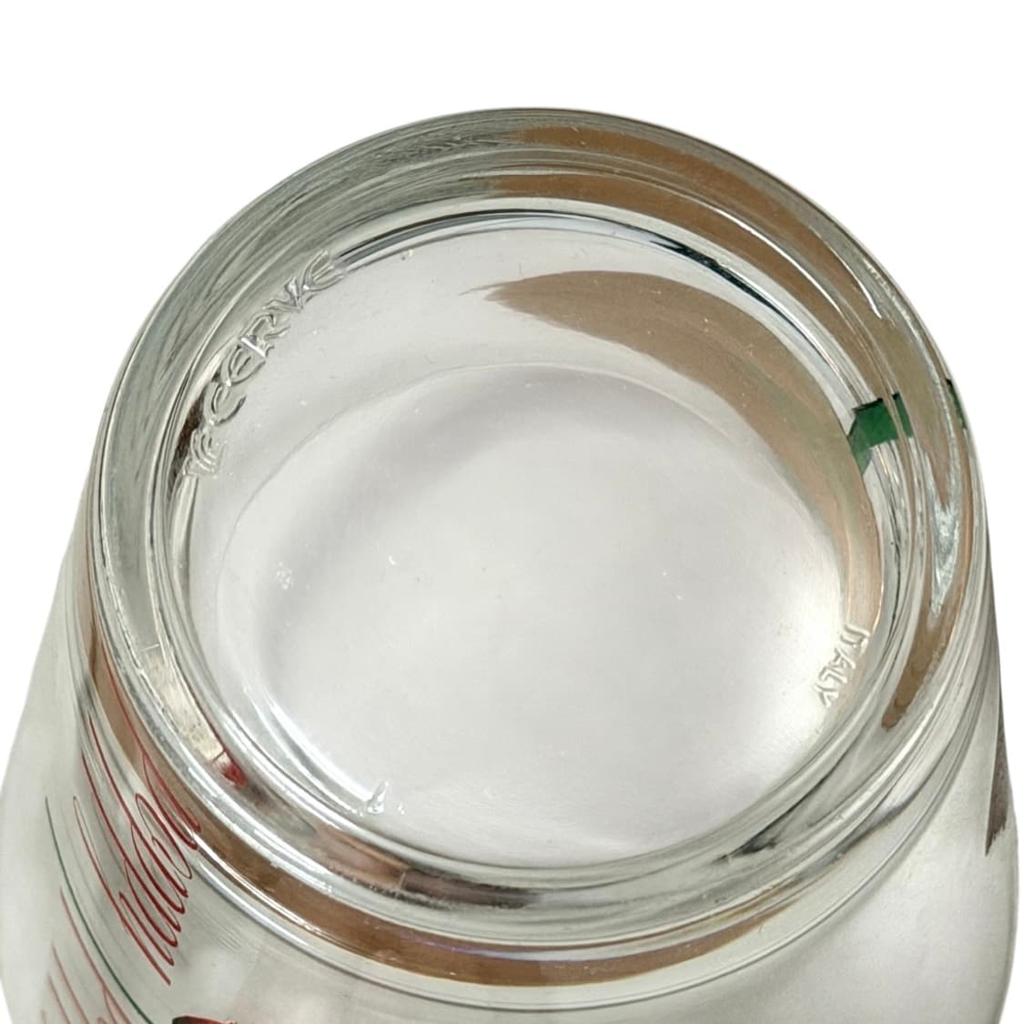 70s CERVE 양귀비 프린트 글라스 상품이미지6