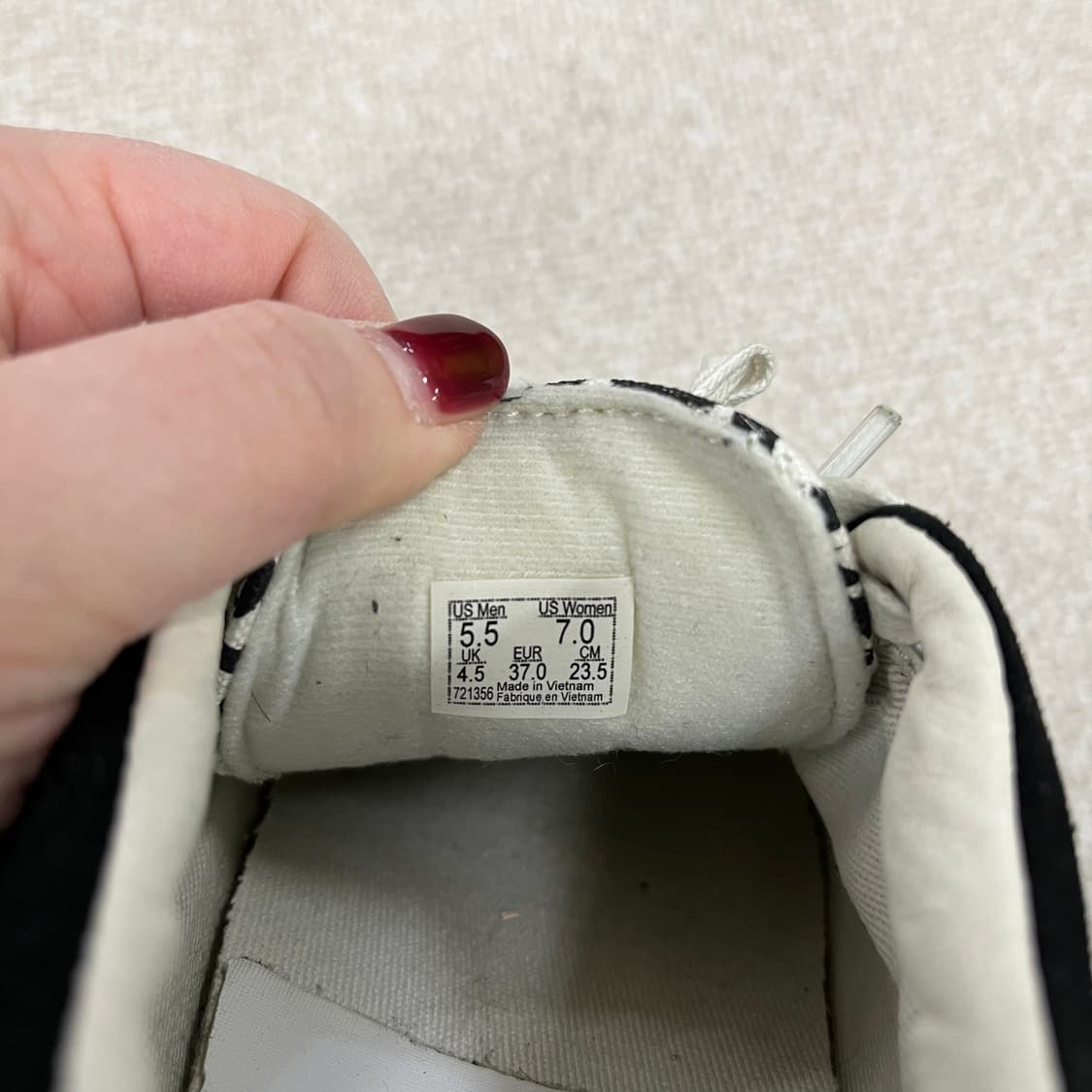 [235] 반스 볼트 CDG 램핀 LX 스니커즈 운동화 0119M1 상품이미지7