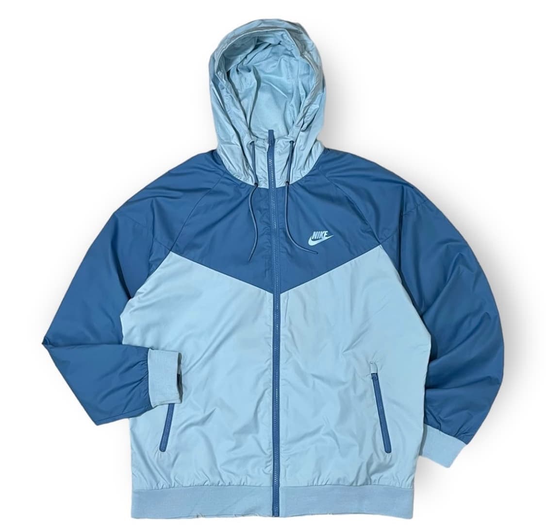 나이키 윈드러너 배색 바람막이 스카이블루 상품이미지2