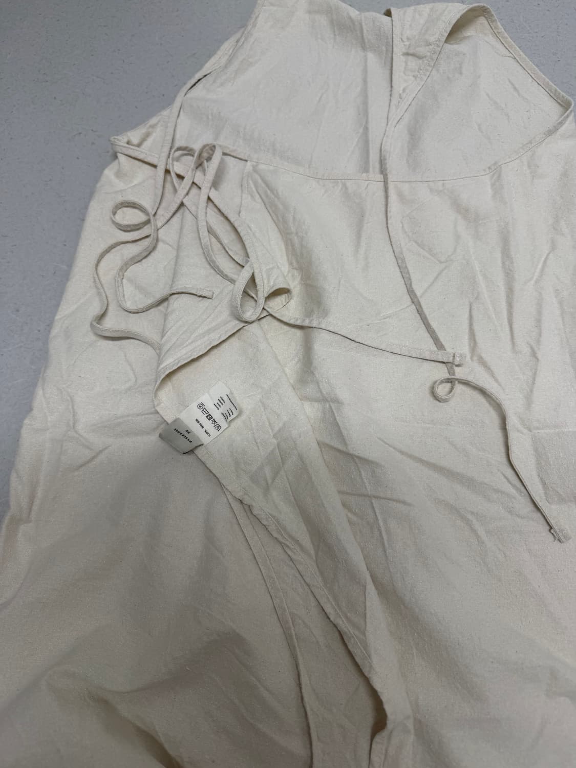 baserange APRON DRESS (WILD SILK) 상품이미지8