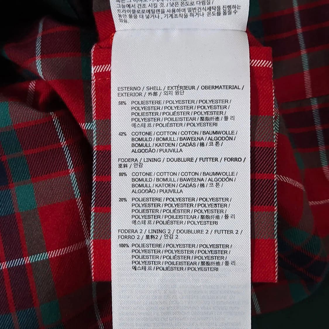 95~100)BARACUTA 바라쿠타 G9 해링턴 자켓 다크그린 상품이미지9