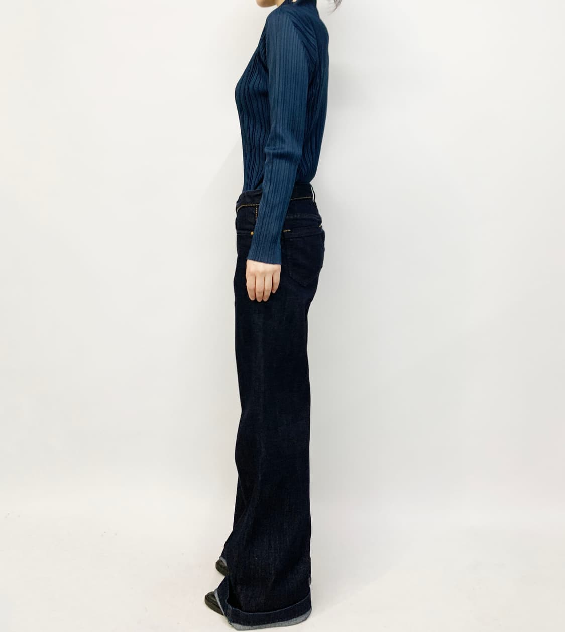 플리츠 플리즈 블라우스 상품이미지3