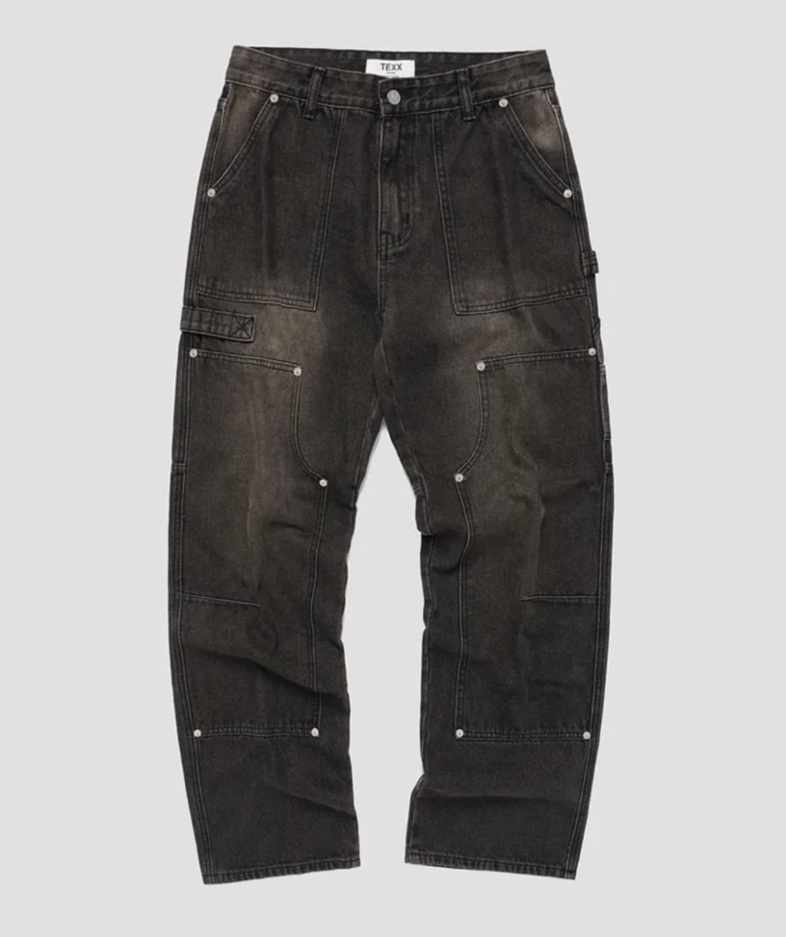 텍스 TEXX TX109 세미 와이드 카펜터 데님(흑청) 상품이미지1