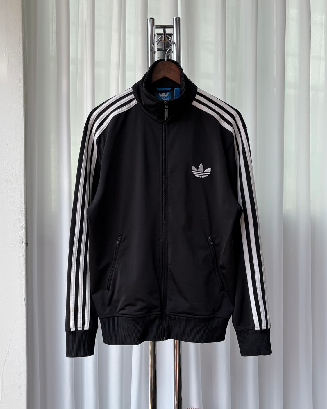 [L]아디다스 구형 파이어버드 블랙 트랙탑 져지 상품이미지2