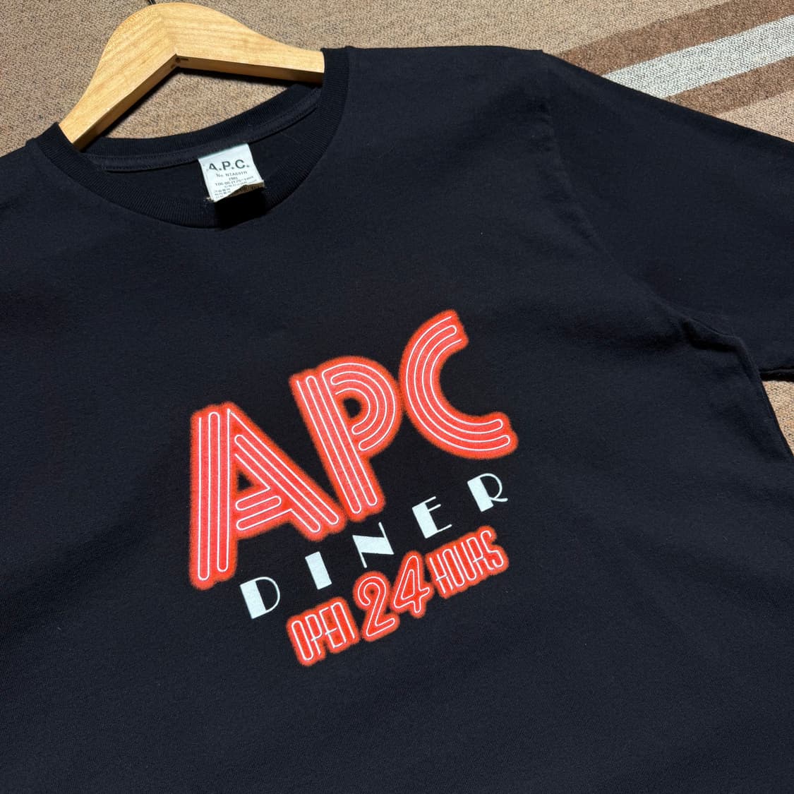 백화점판)APC 아페쎄 24DINER 반팔 M 상품이미지4