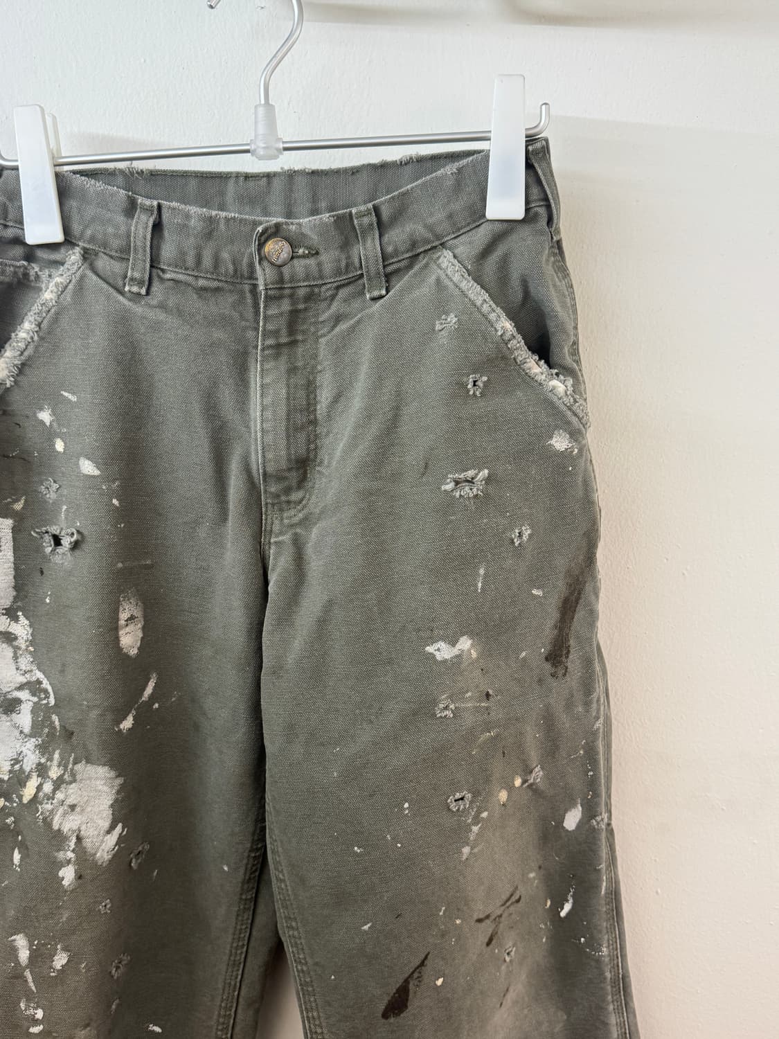 00s carhartt trashed work pants 상품이미지6