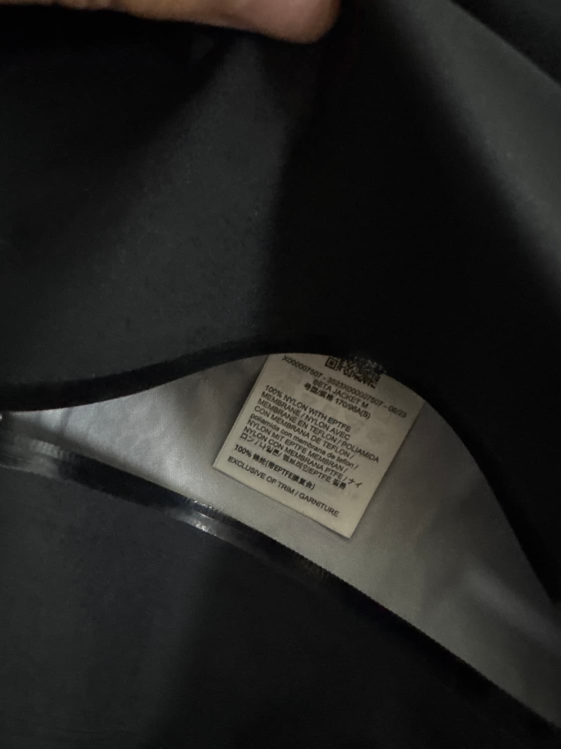 아크테릭스 베타 블랙s 상품이미지5