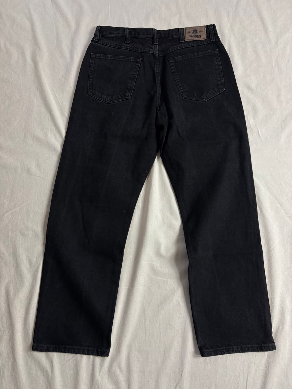 Wrangler 랭글러 블랙 데님 팬츠 34 x 30 상품이미지2