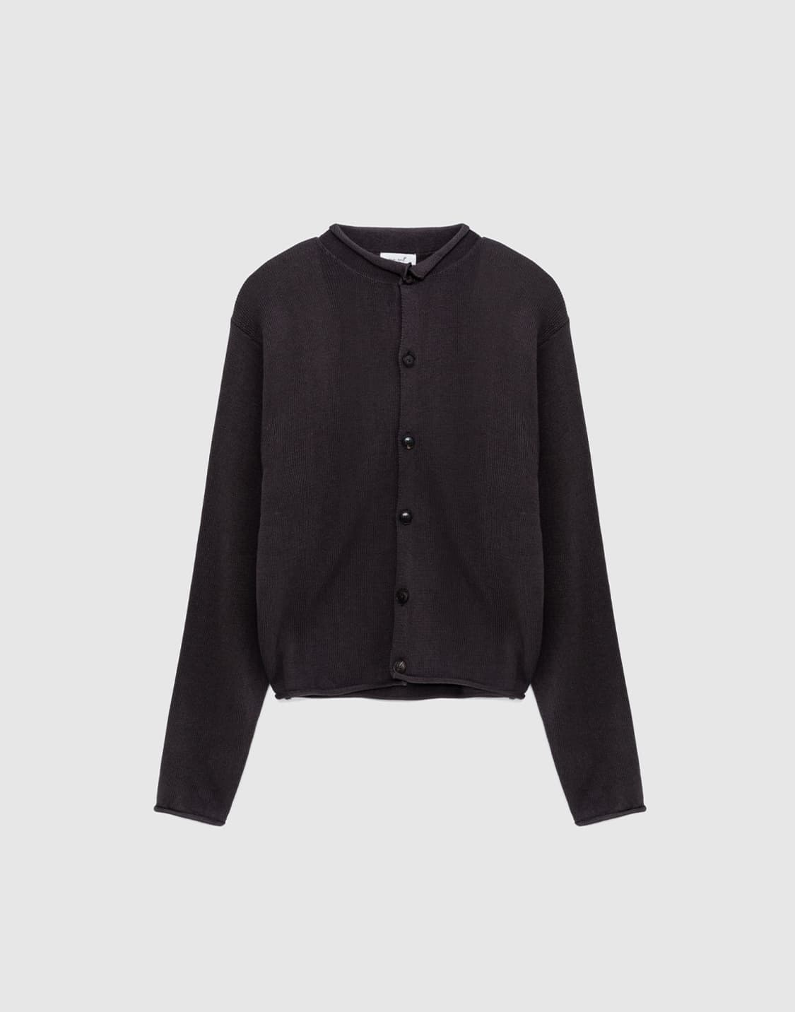 2 씨솔트 루프헴 가디건 차콜 브라운 미시착 새제품 판매 상품이미지1