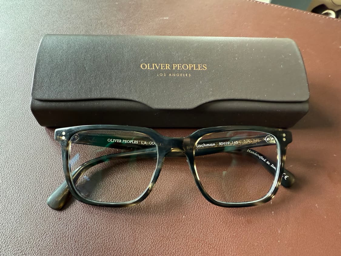 올리버피플스 라흐만 사각뿔테 안경 50사이즈 상품이미지4
