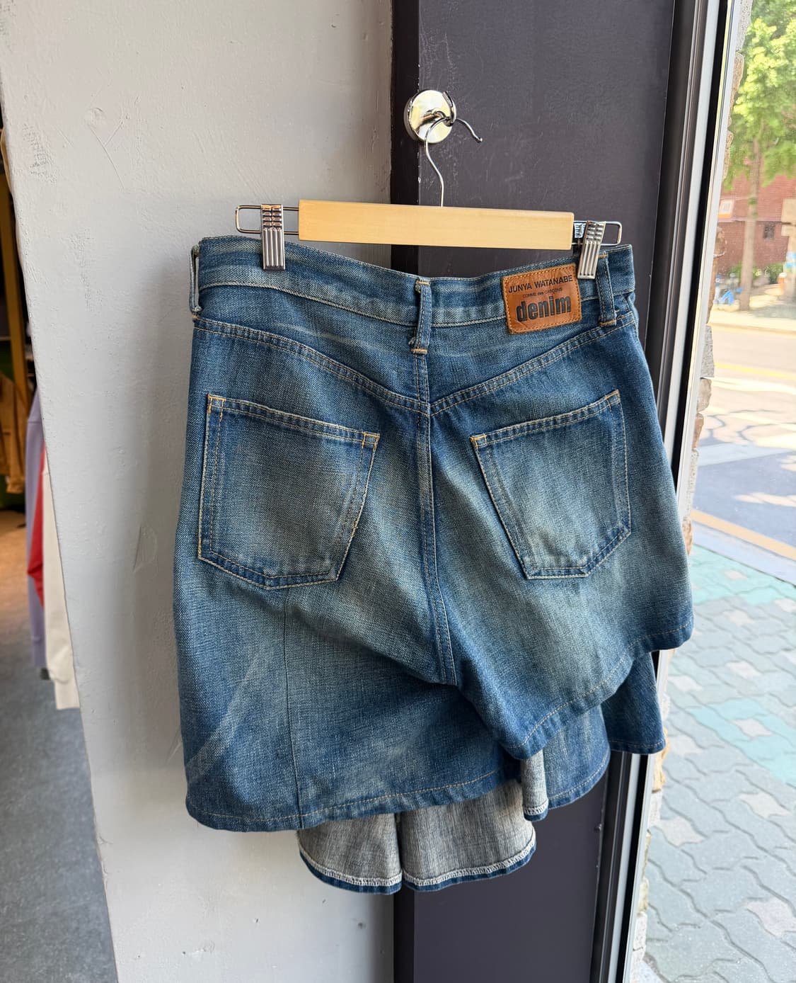 M/ 준야와타나베 10AW 플레어 데님 스커트 상품이미지8