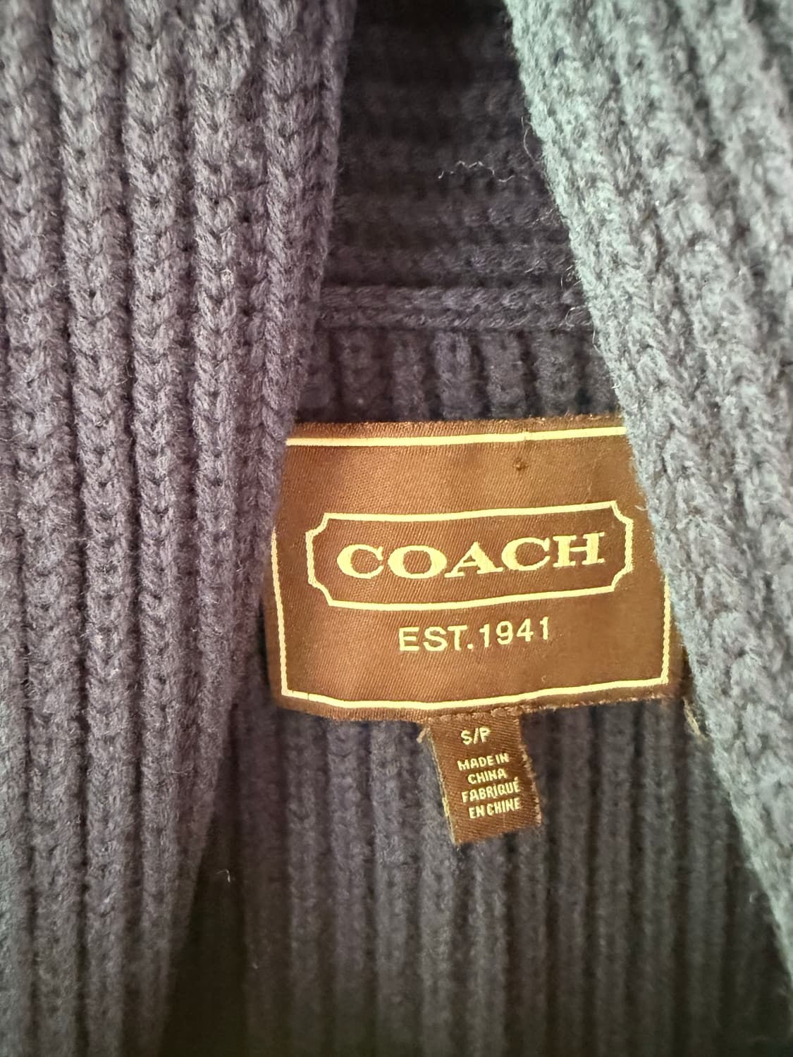 코치 가디건 상품이미지5