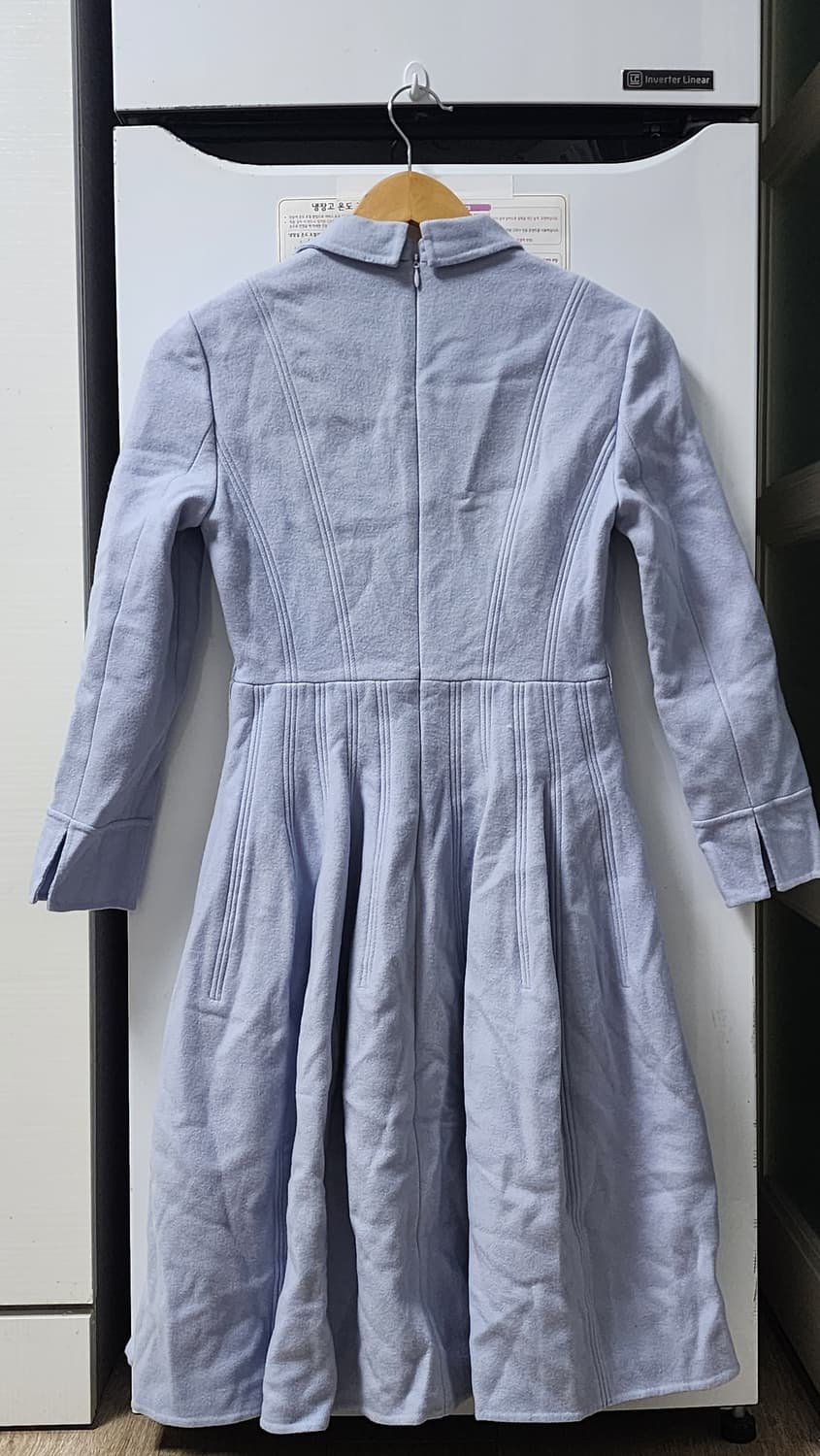 미샤 스타일 하늘색 인형핏 원피스 상품이미지2