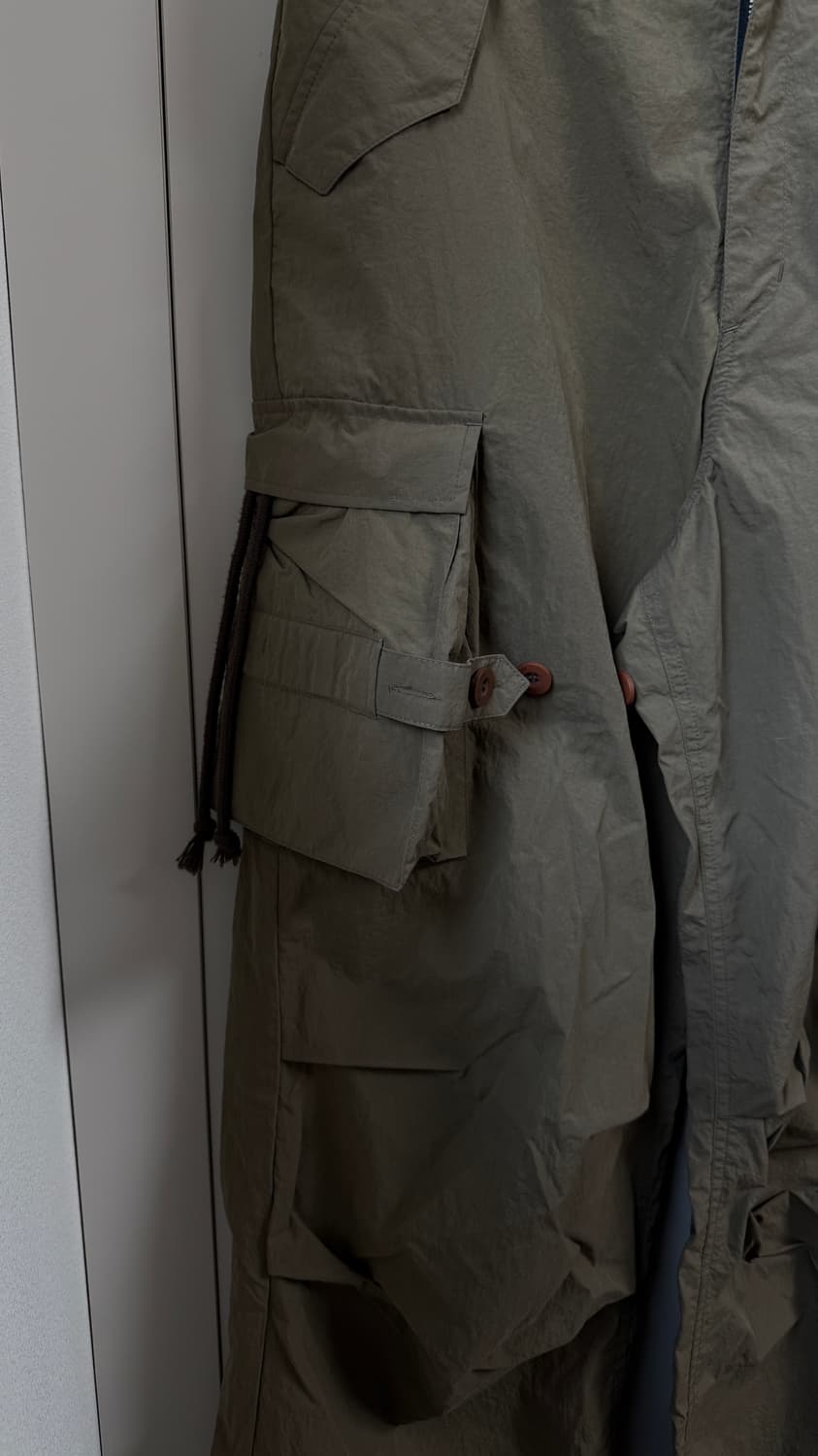 앤더슨벨 파타니 크랙 카고 팬츠 카키 50사이즈 상품이미지4