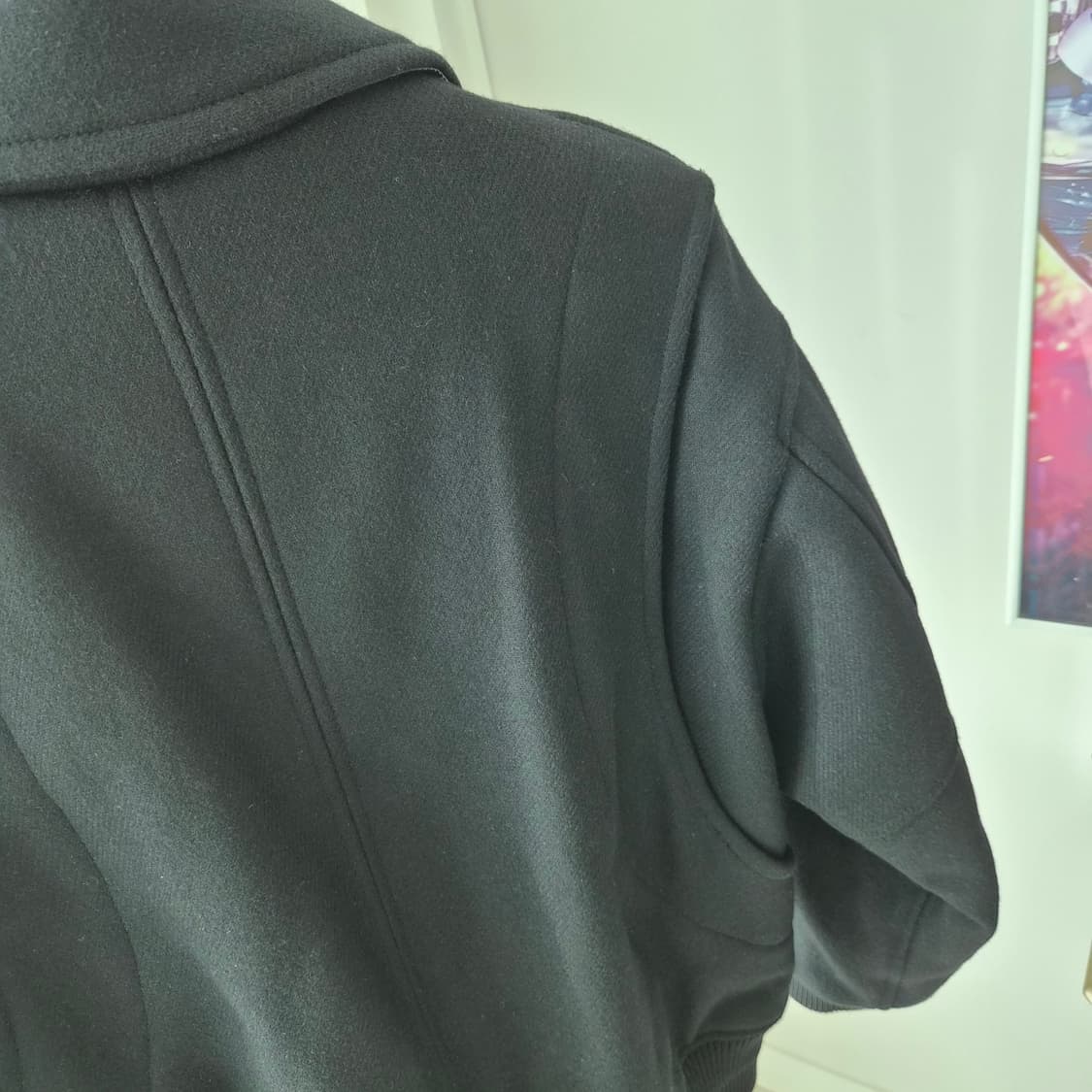 가넷옴므 블랙 바시티 울점퍼 95 상품이미지5