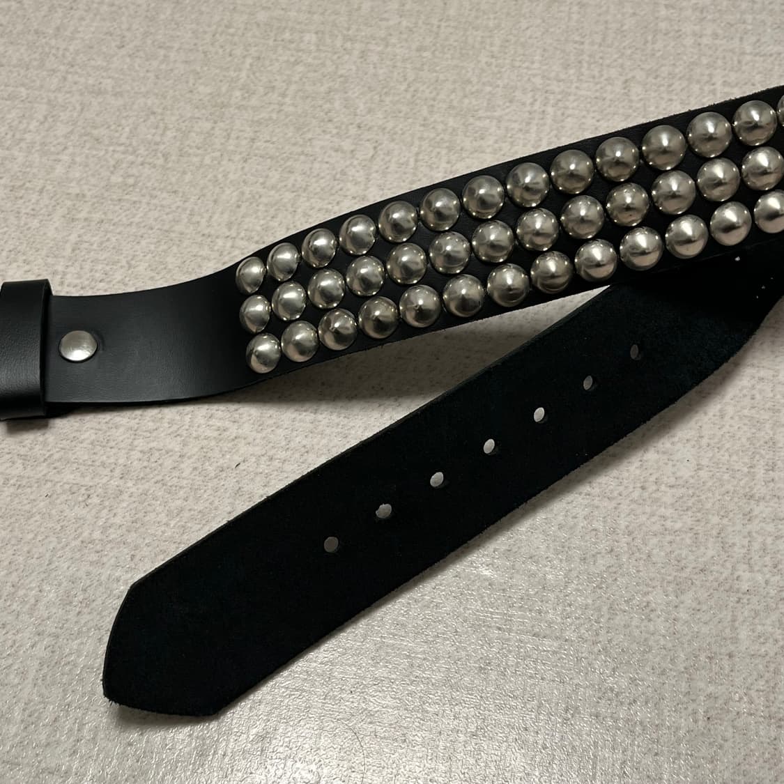 Studded Leather belt 상품이미지3