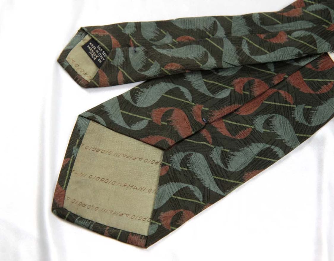 알마니 9.5cm A등급 남자 명품 넥타이 상품이미지4