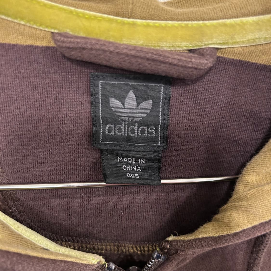 아디다스 올드스쿨 헤비코튼 기모 트랙 후드집업 상품이미지3