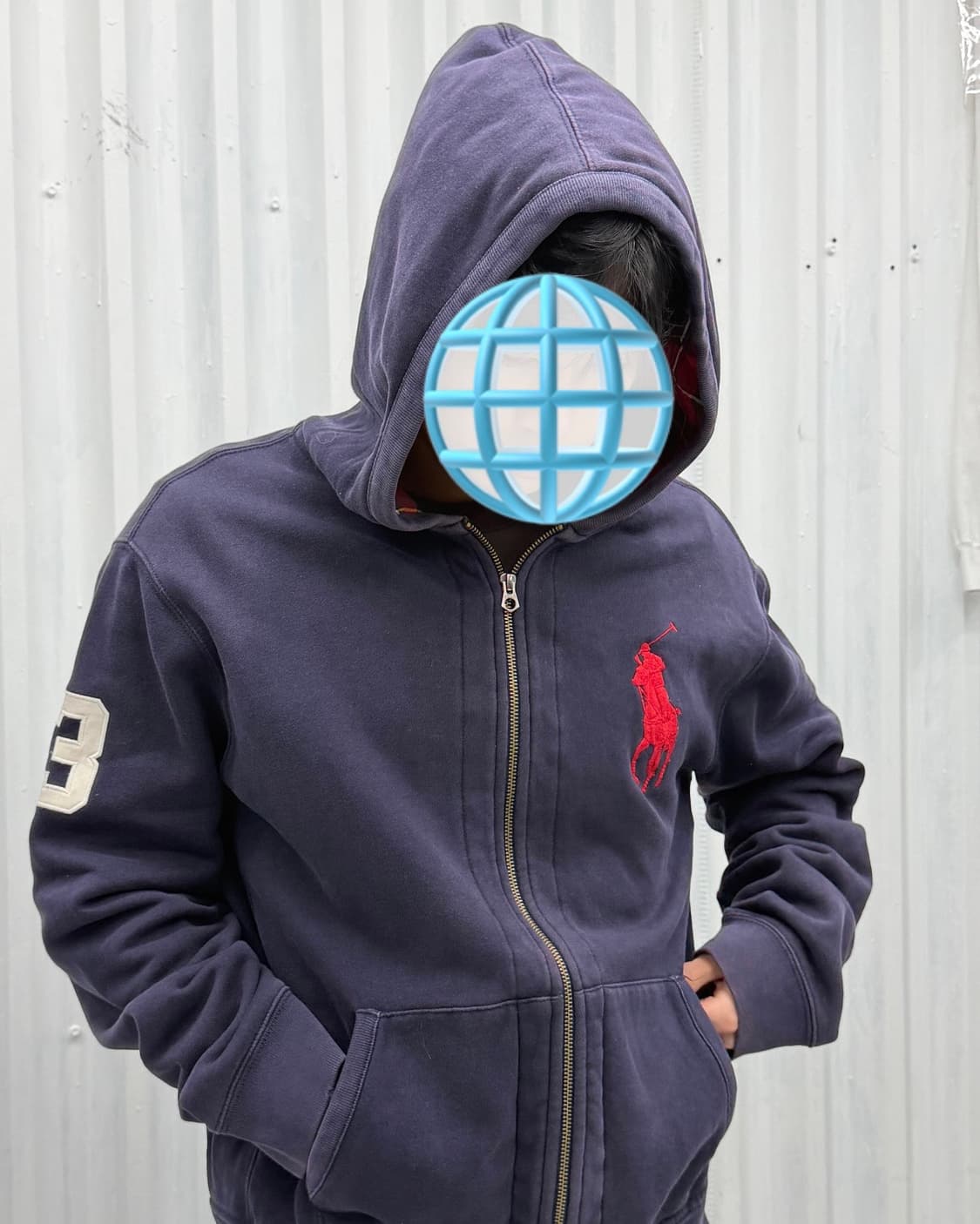 Big Pony hoodie zip 상품이미지1