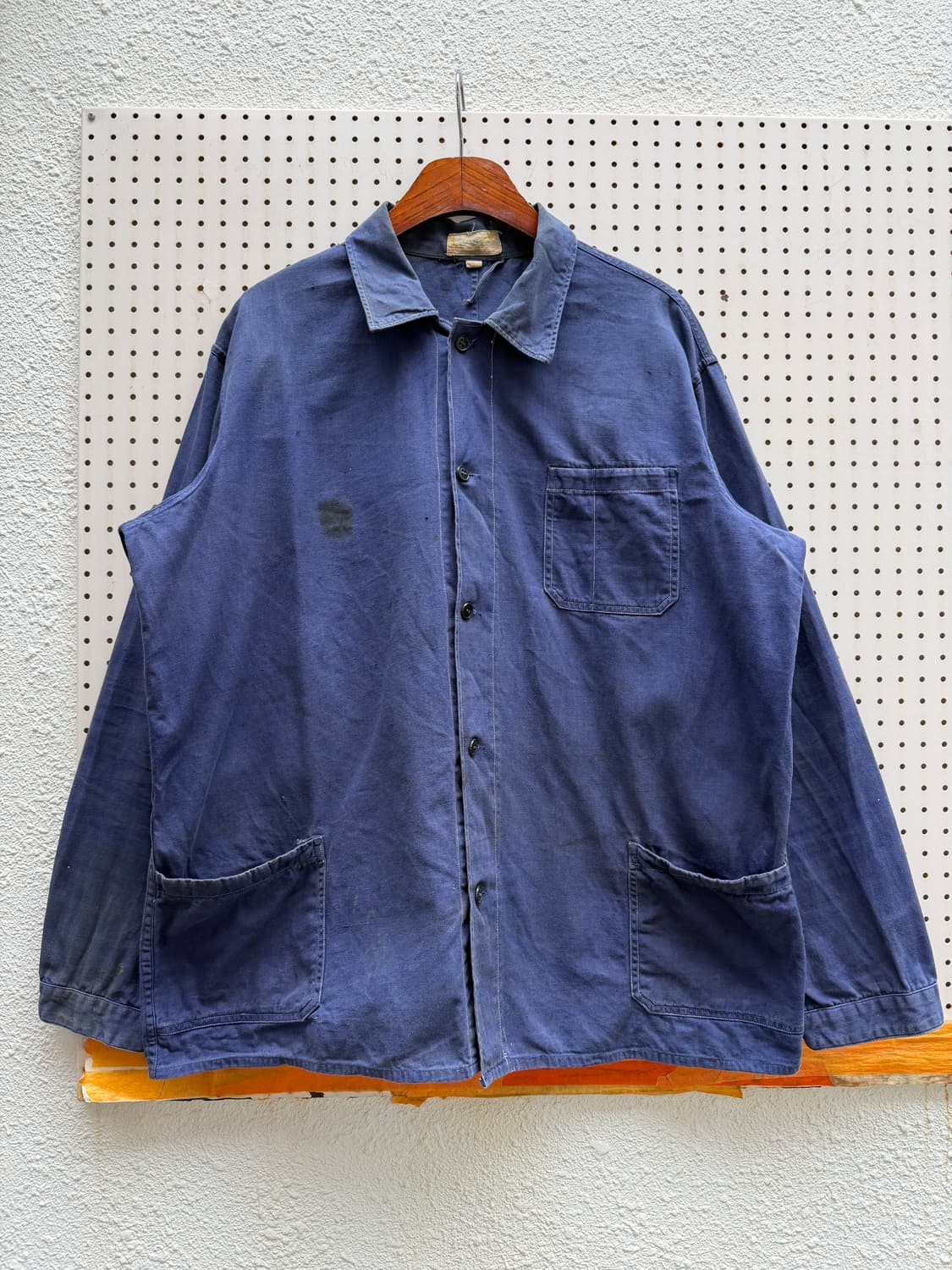 1960s LOTUS DISTRESSED FADED 빈티지 프렌치워크자켓 상품이미지1