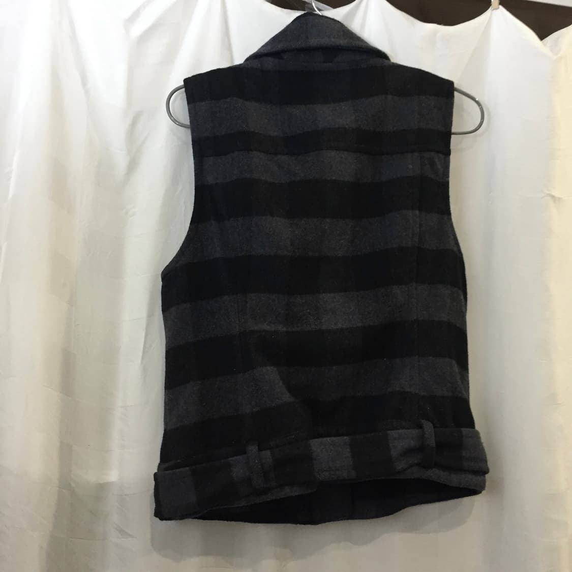 Heritage 1981 고스펑크 고딕 갸루 슈가슈가룬 체크 vest 상품이미지4