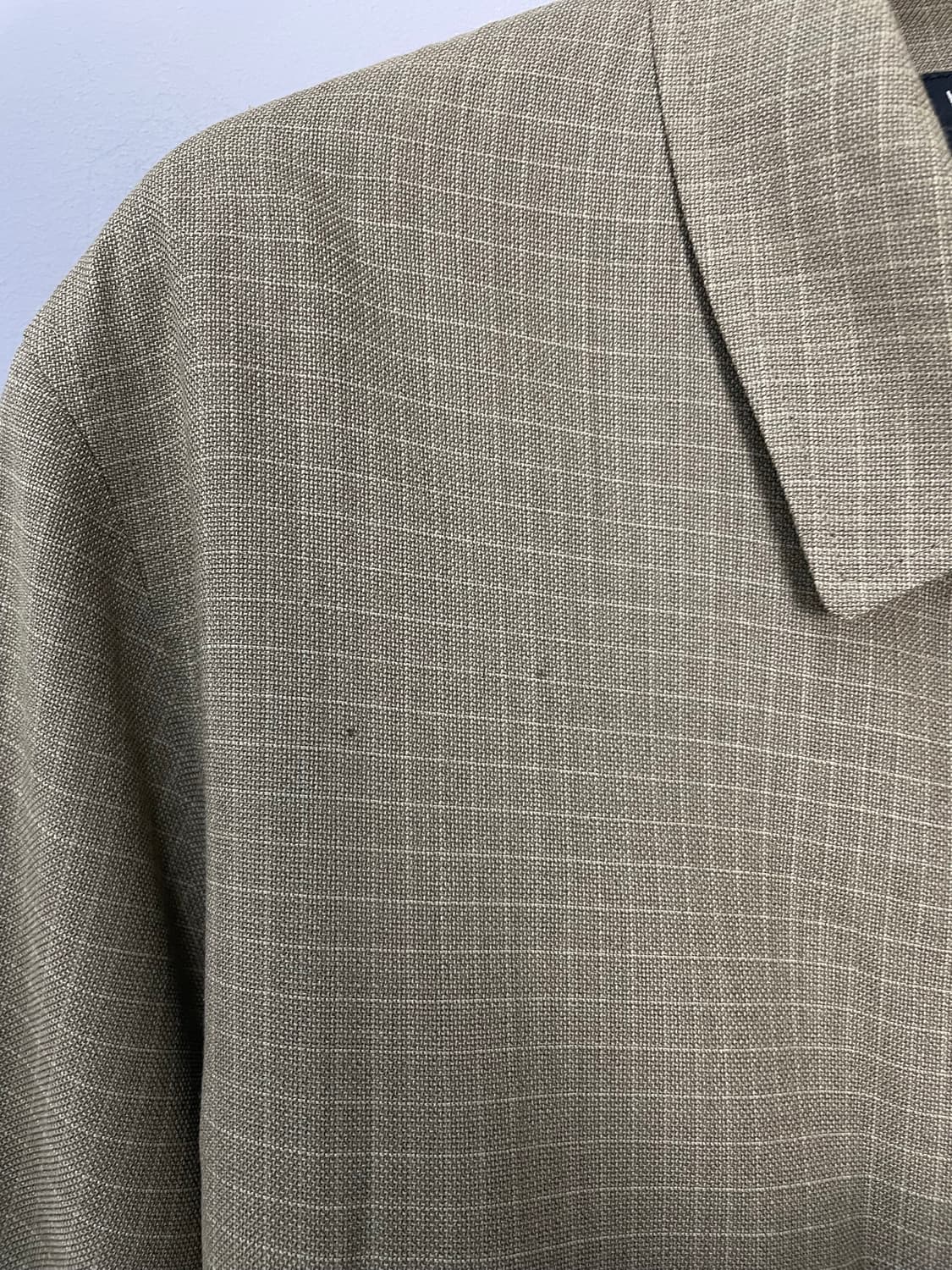 입생로랑 체크 블루종 자켓 H1754 상품이미지5