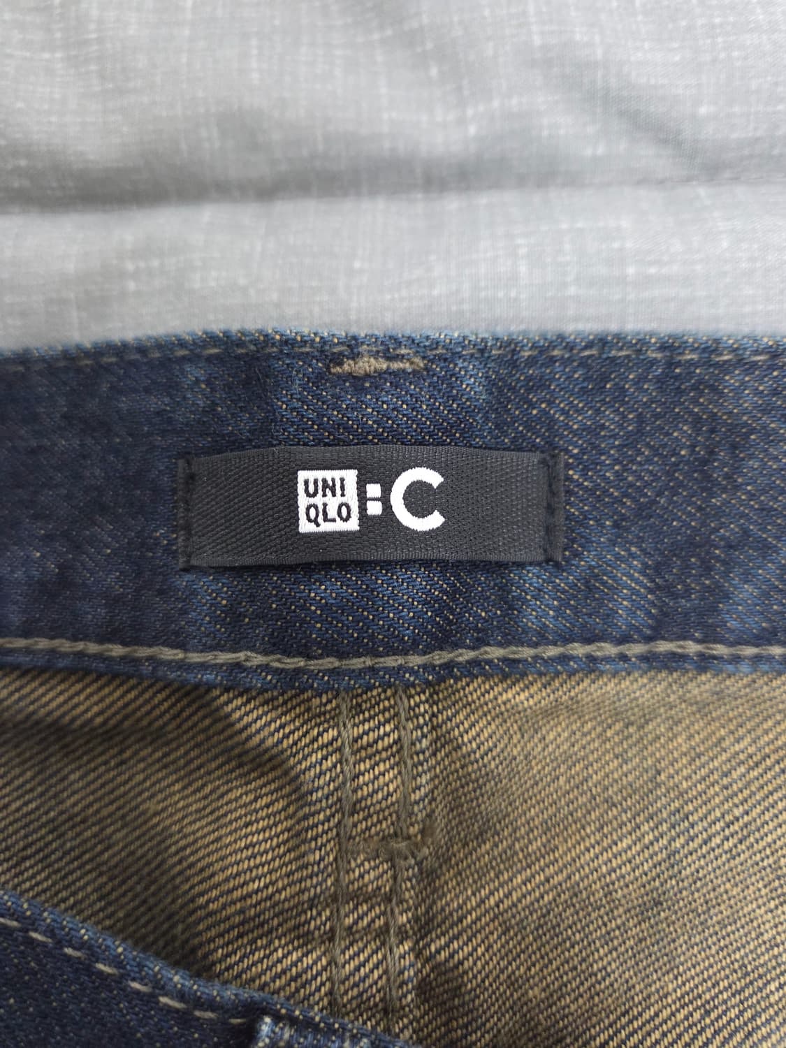 유니클로c 슬림핏진 블루 29 상품이미지6