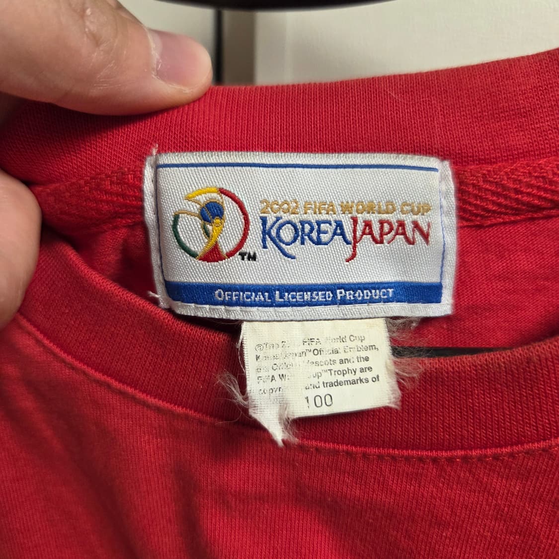 2002 World Cup Goods 반팔 티셔츠 L(100) 상품이미지3