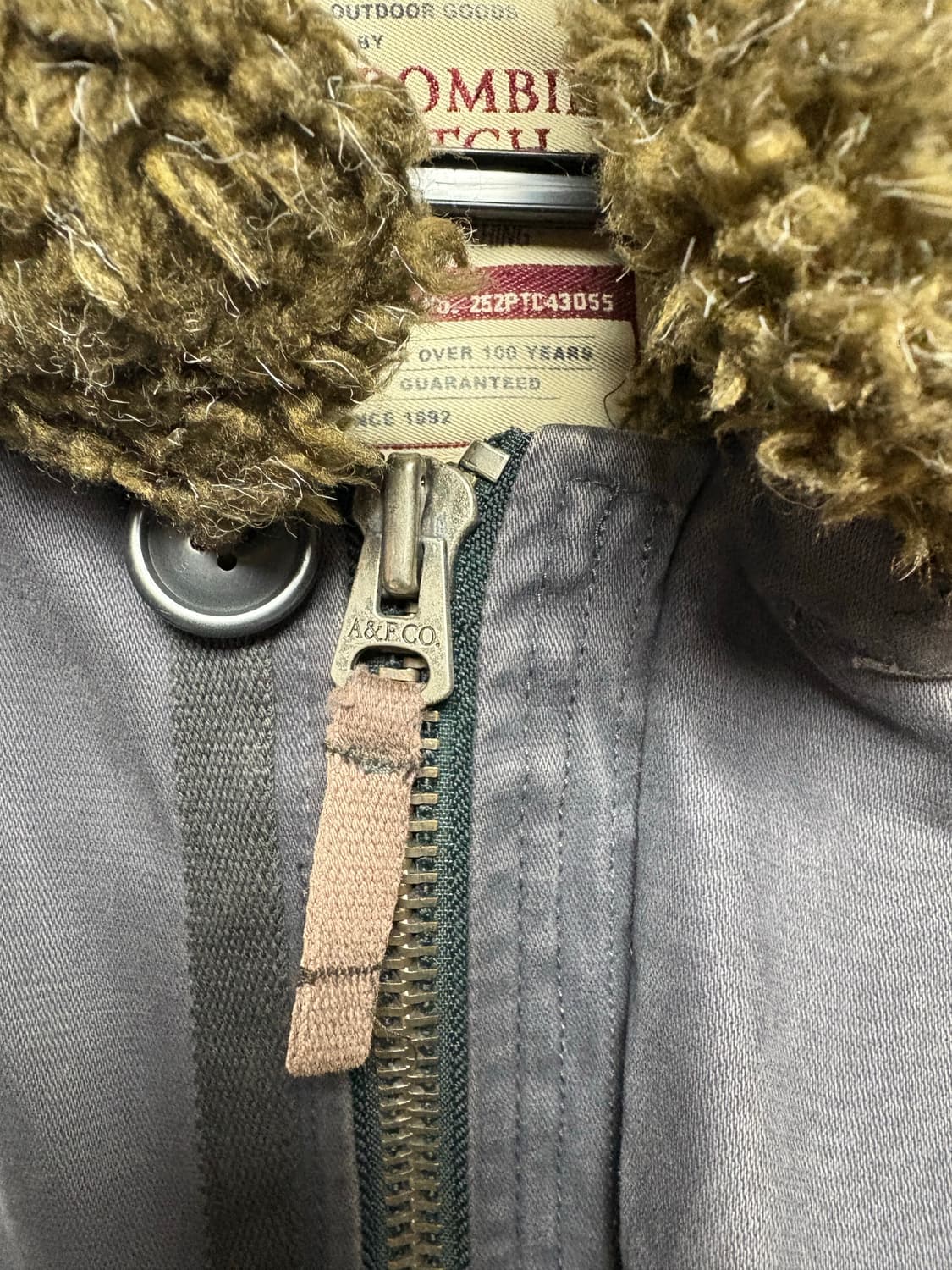 아베크롬비 밀리터리 덱자켓 n3b타입 스노우파카 100~105 상품이미지5