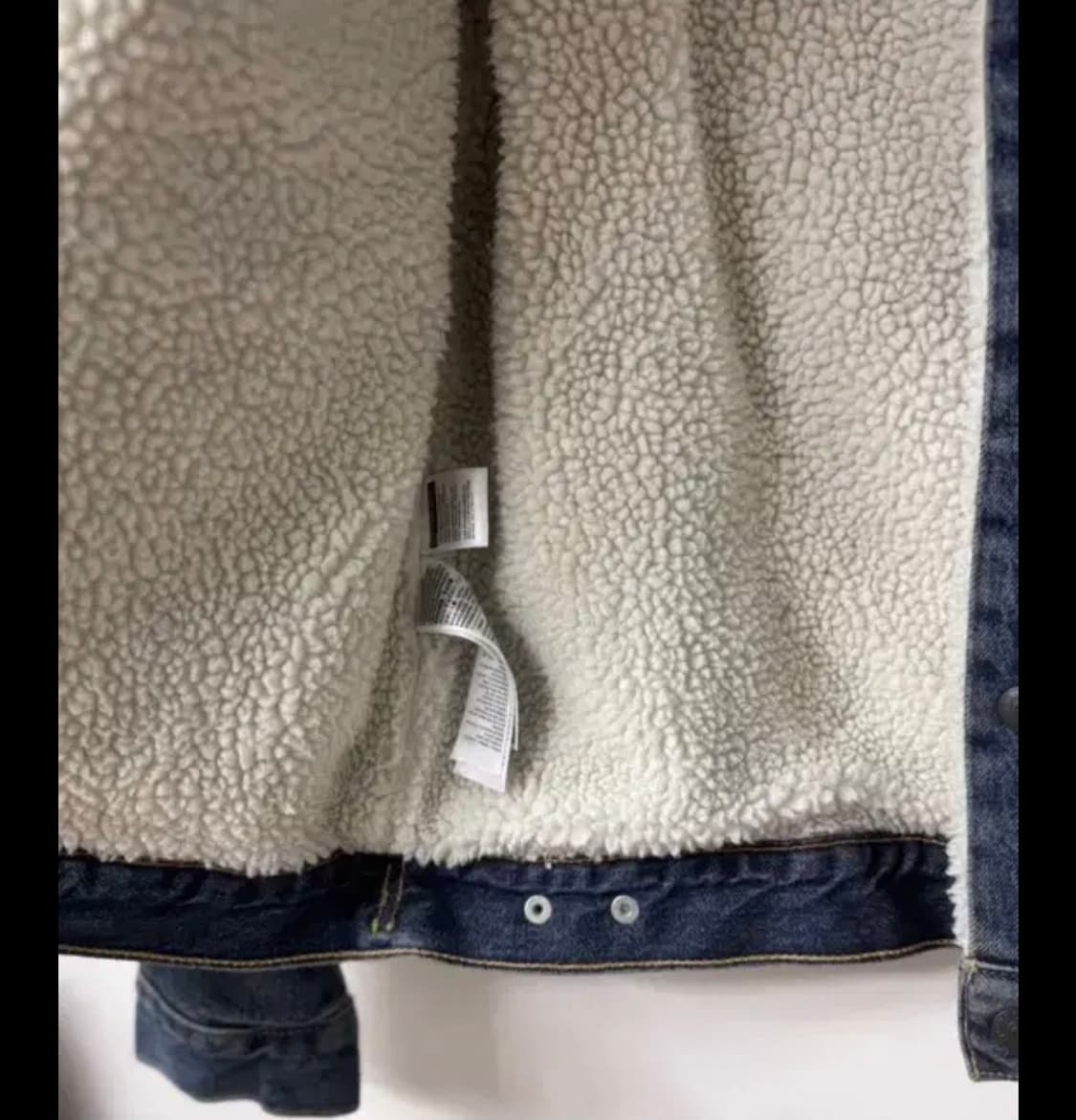 리바이스 플리스 3세대 데님자켓 M 상품이미지4
