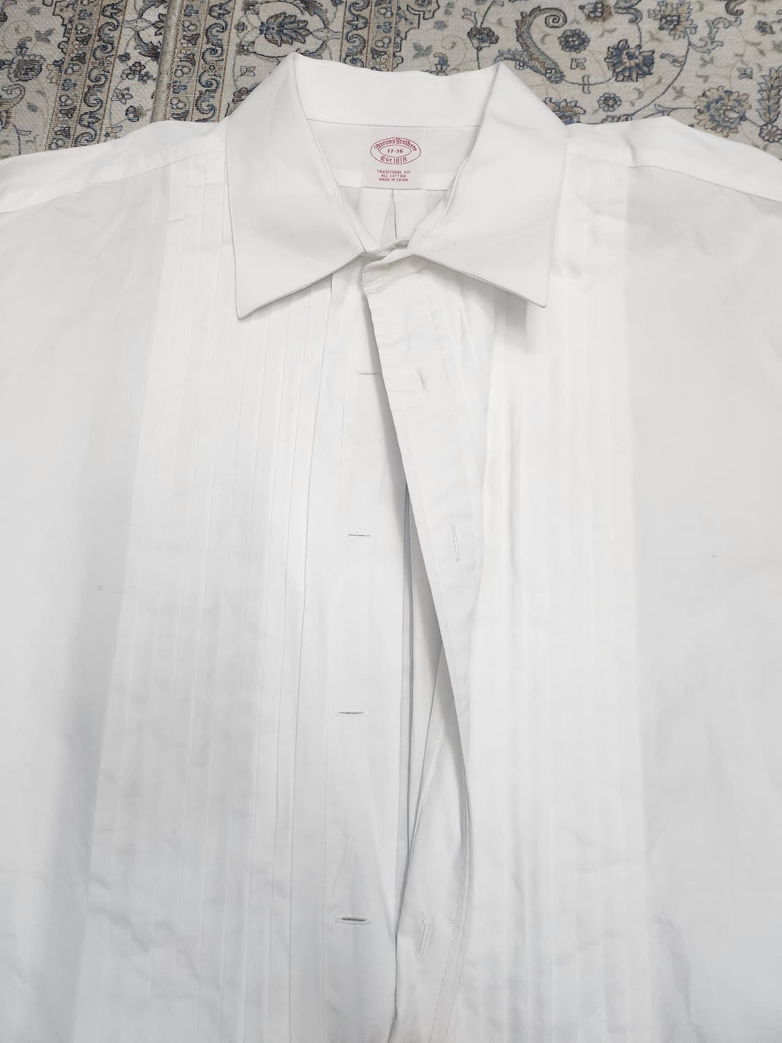 브룩스브라더스 커프스 턱시도 셔츠 17-36 (115까지) 상품이미지3