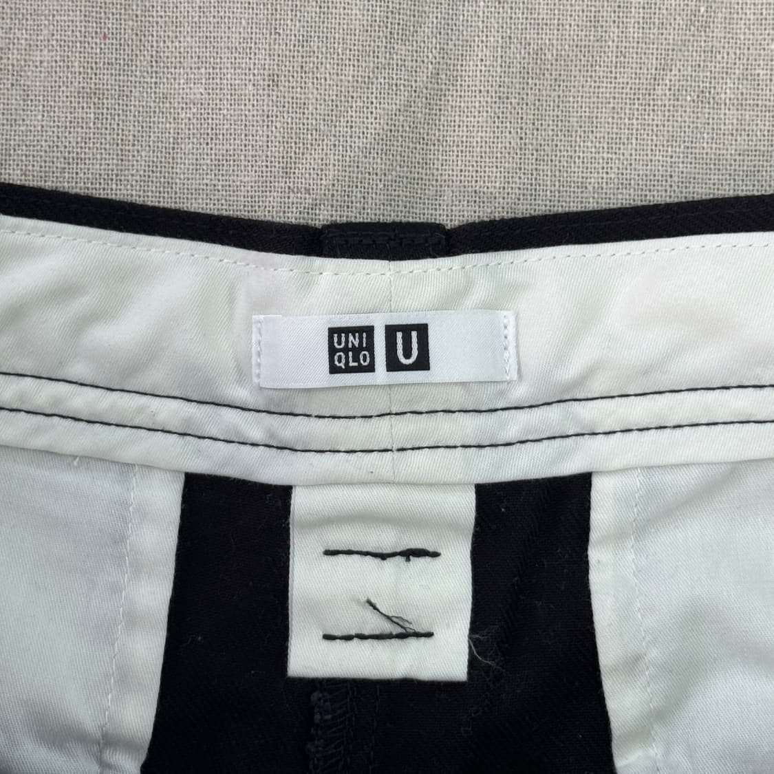 유니클로 U 르메르 블랙 치노팬츠 76 상품이미지4
