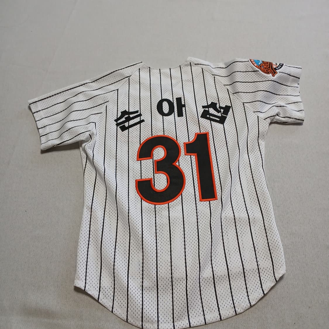 롯데자이언츠 손아섭 7사이즈 키즈 유니폼 져지 반팔 상품이미지3