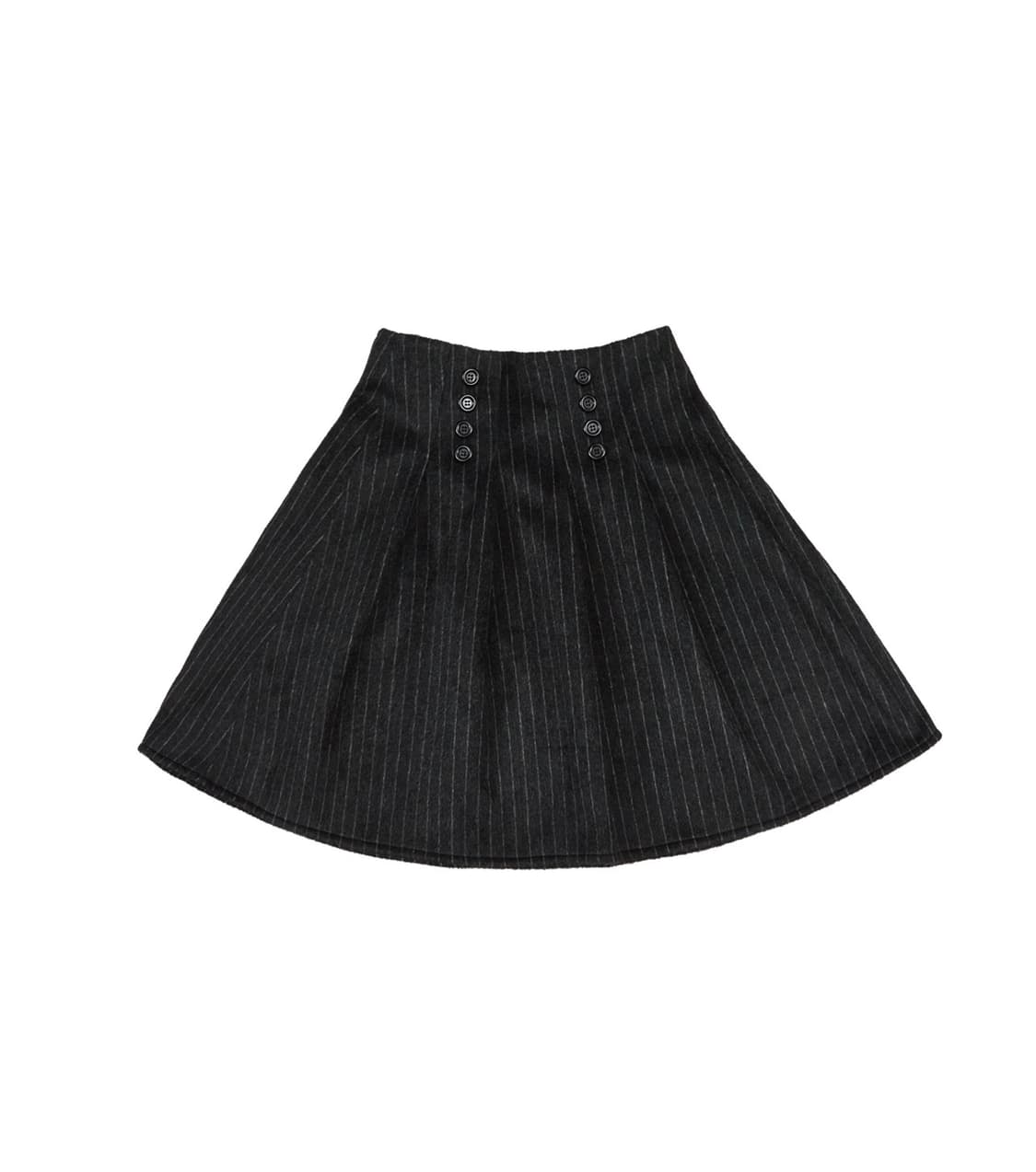 카나리 KANARI BUTTON SKIRT -DARK GREY-  상품이미지3