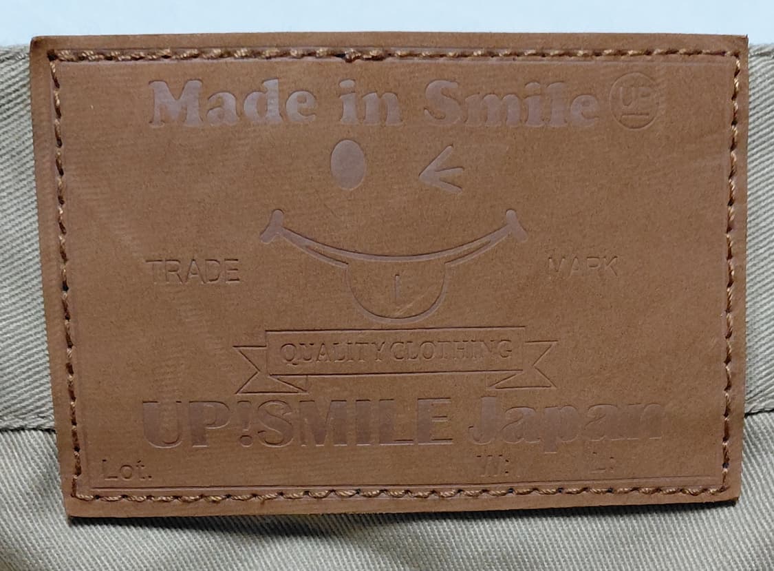 업스마일(UP!SMILE) 시그니처 지퍼 디테일 치노 팬츠 (79사이즈) 상품이미지9