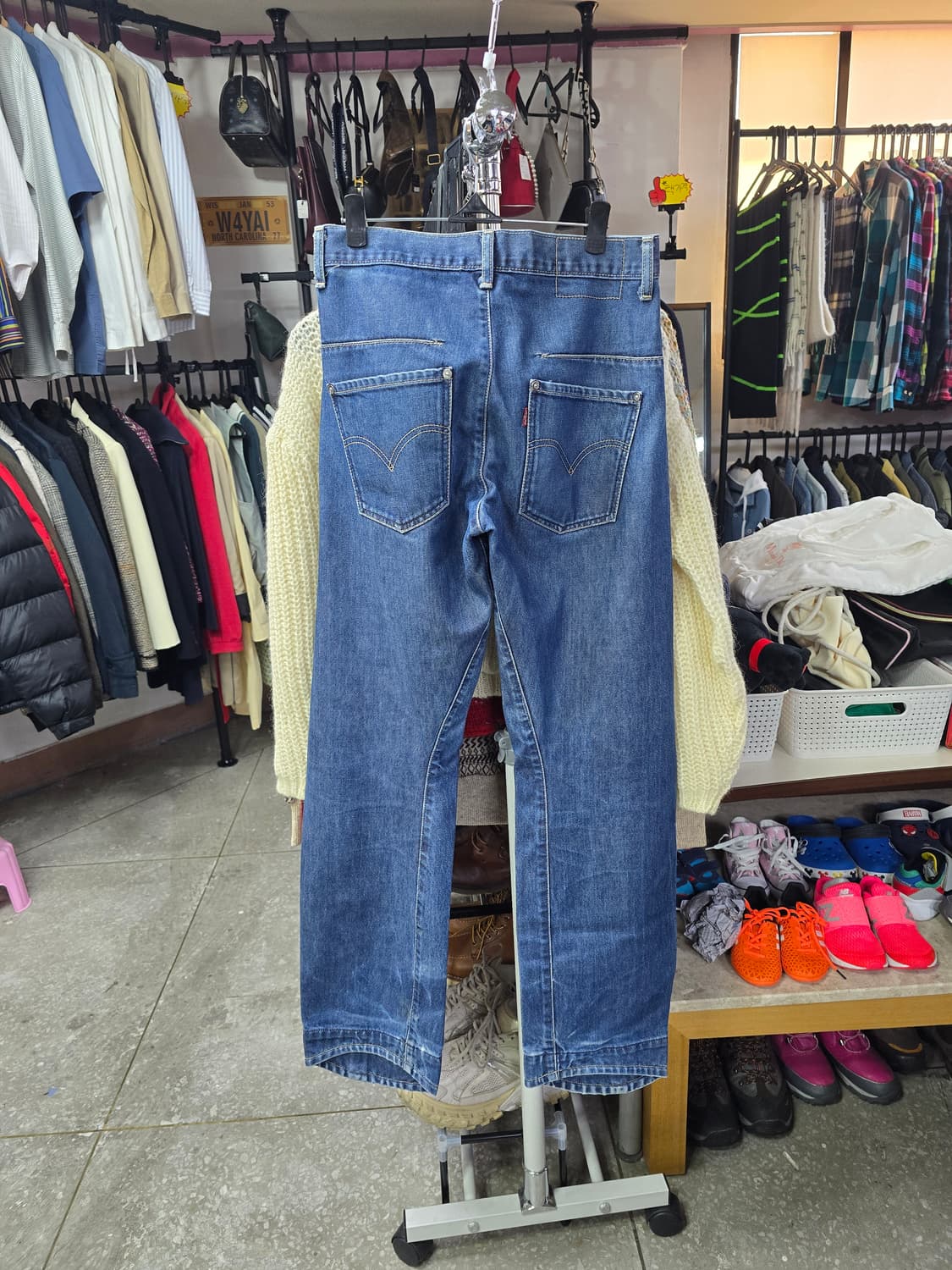 리바이스 빈티지 데님 와이드 팬츠 (1258) 상품이미지2