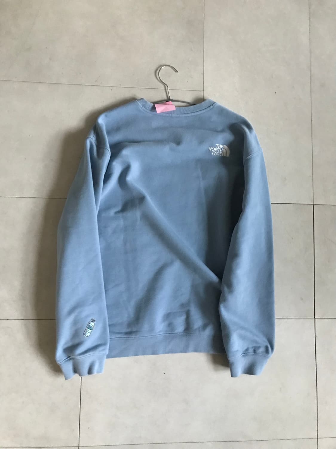 노페 연하늘 맨투맨 상품이미지10