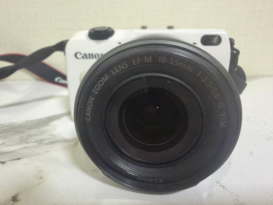 캐논 EOS M2 화이트 미러리스18~55렌즈(민트급) 상품이미지8