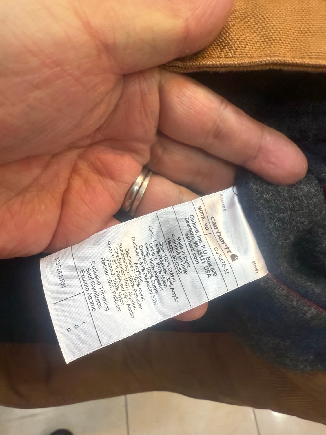 100 정품 칼하트 디트로이트 팝니다 상품이미지4