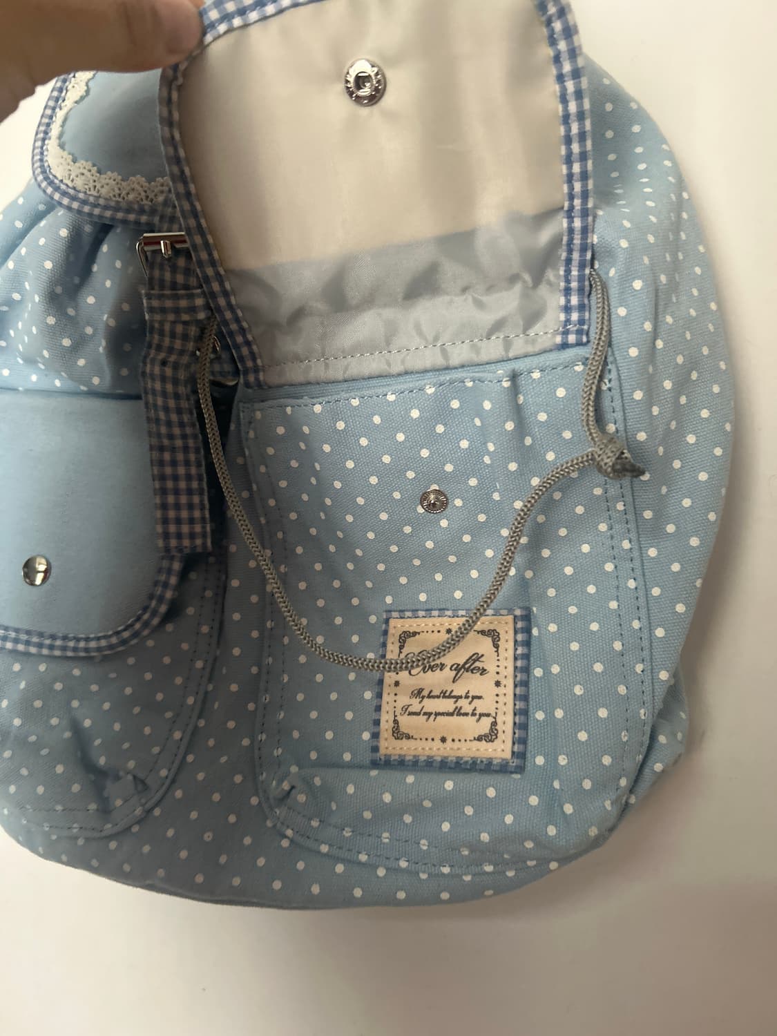 땡땡이 백팩 상품이미지5